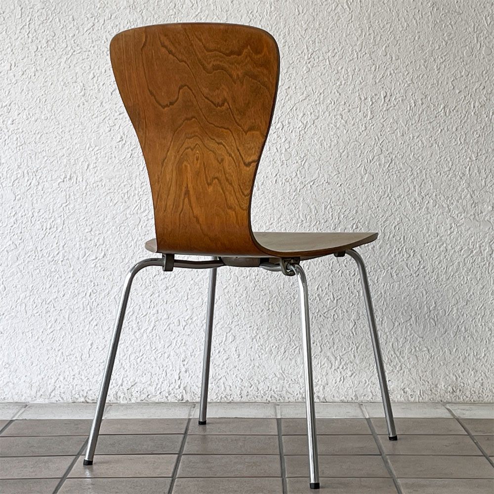 アスコ ASKO ニッケ Nikke ダイニングチェア model 9019 プライウッド Tapio Wirkkala ビンテージ 北欧家具 フィンランド 希少 ◇