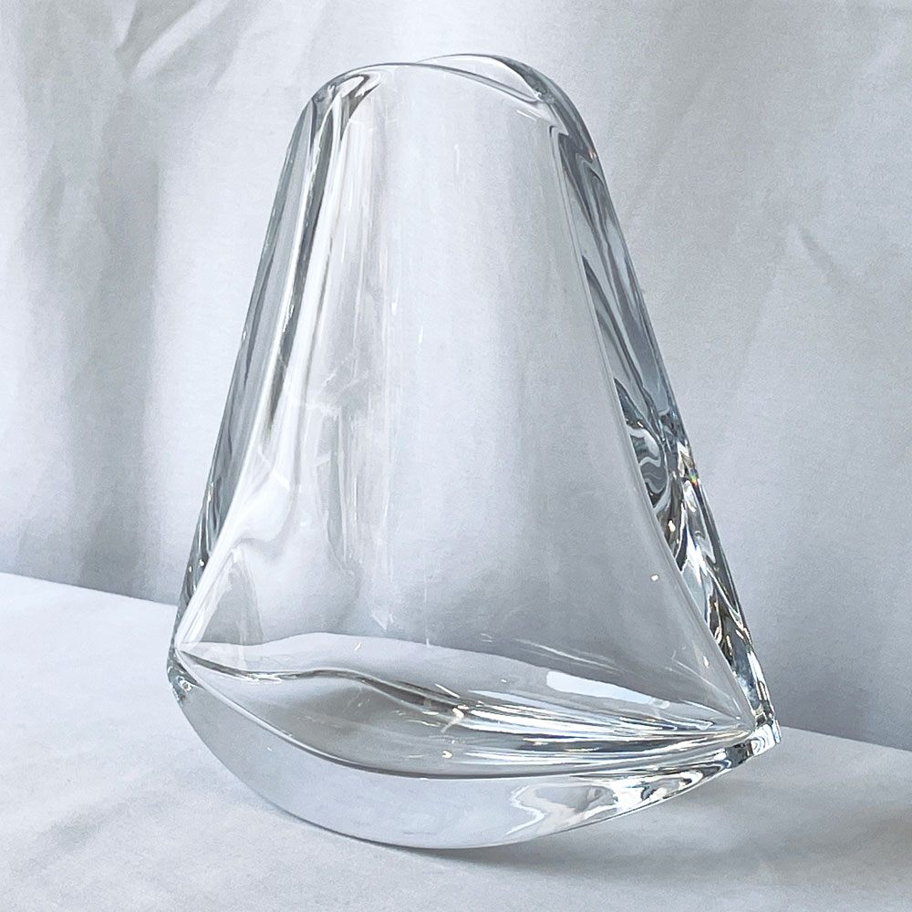 バカラ Baccarat メトロノーム Metronome フラワーベース flower vase 花器 花瓶 クリスタル フランス ◇