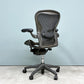 ハーマンミラー Herman Miller アーロンチェア Bサイズ フル装備 ランバーサポート グラファイトベース ビル・スタンフ＆ドン・チャドウィック 現状品 ◎