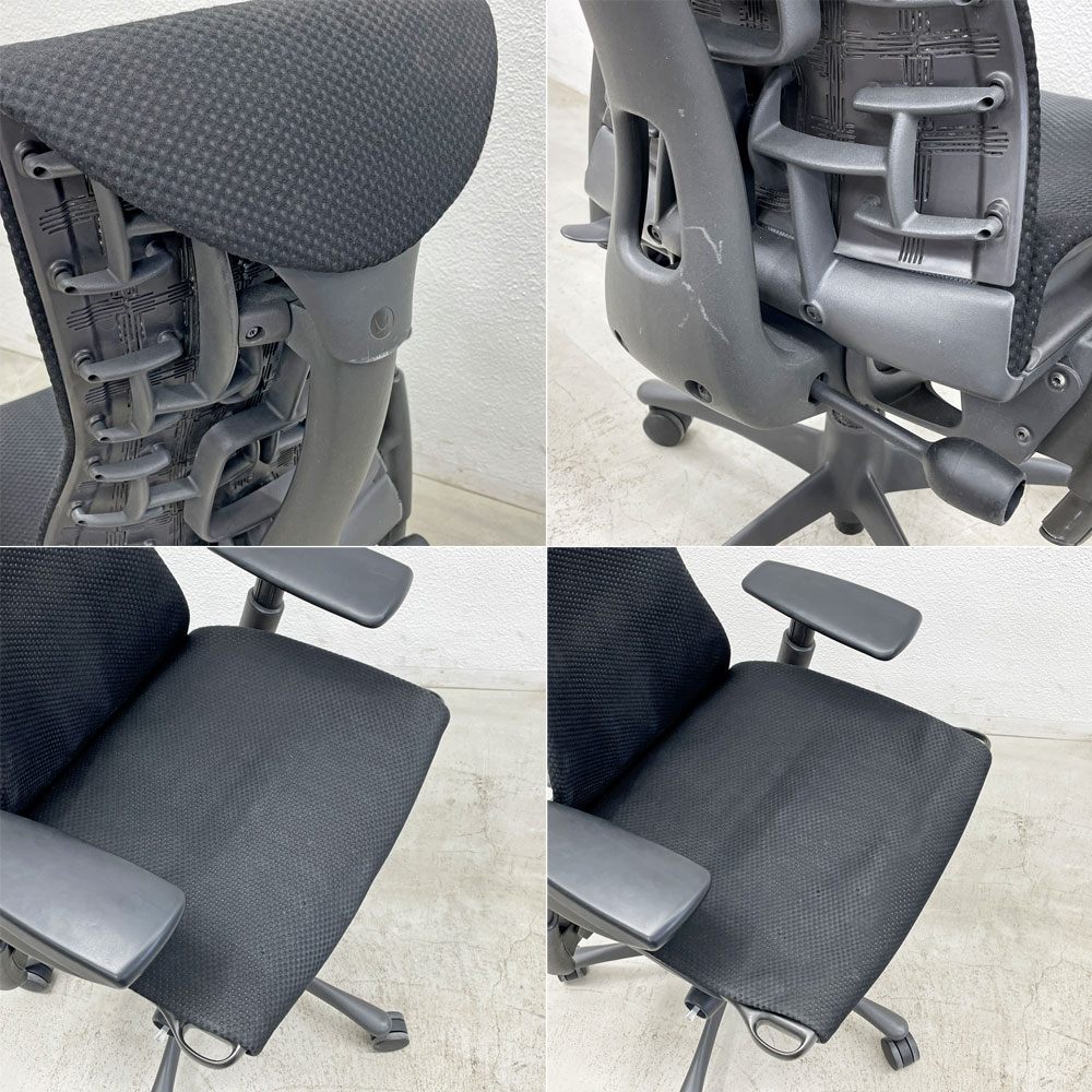 ハーマンミラー Herman Miller エンボディチェア オフィス デスクチェア ジェフ・ウェバー ビル・スタンフ シンク ファブリック〓