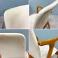 天童木工 TENDO アントラー Antler アームチェア ダイニングチェア チーク材 PVCレザー 坂倉準三建築研究所 ビンテージ ◎