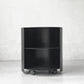 ヘム HEM ハイドサイドテーブル HIDE SIDE TABLE ストレージボックス スチール ジェットブラック Karoline Fesser スウェーデン モダン 参考価格￥73.190- ★