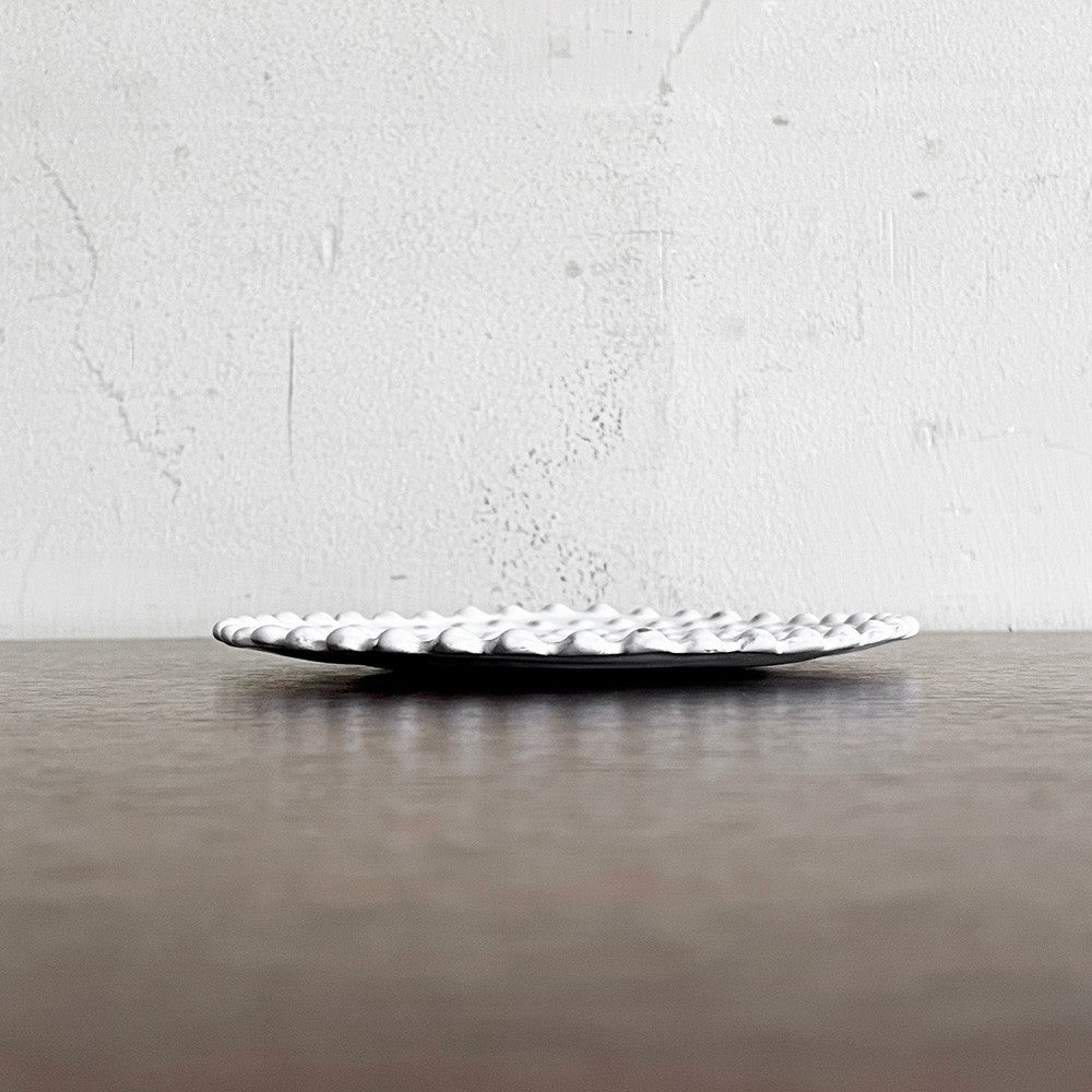 アスティエ・ド・ヴィラット Astier de Villatte アデライド ADELAID ティーカップソーサー W13cm 陶器 廃番 フランス ■