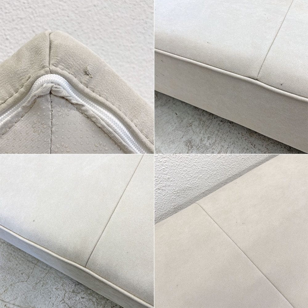 リラックスフォーム RELAX FORM アルフレード ALFREDO 2人掛けソファ レザーテックス W183cm + グロー GLOW L字クッション 〓