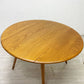 アーコール ERCOL ドロップリーフテーブル DROP LEAF TABLE ダイニングテーブル オーバルテーブル バタフライ エルム材 英国家具 ●