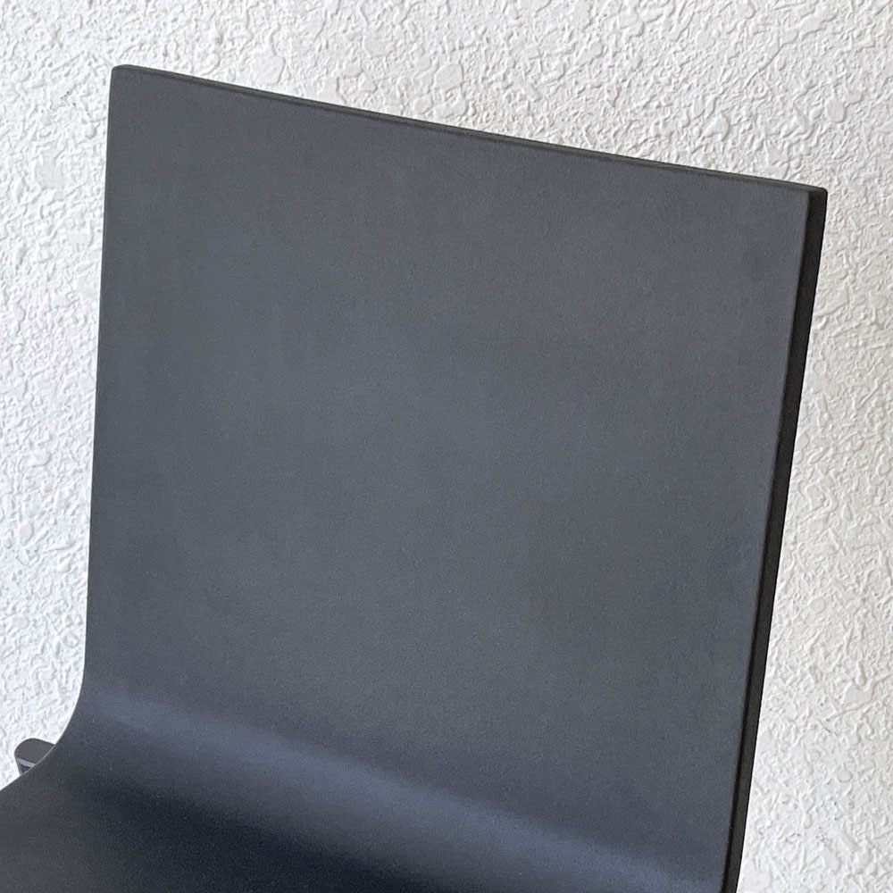 ヴィトラ vitra. ゼロスリー .03 ダイニングチェア スタッキングチェア マールテン・ヴァン・セーヴェレン Maarten Van Severen ブラック A ◇