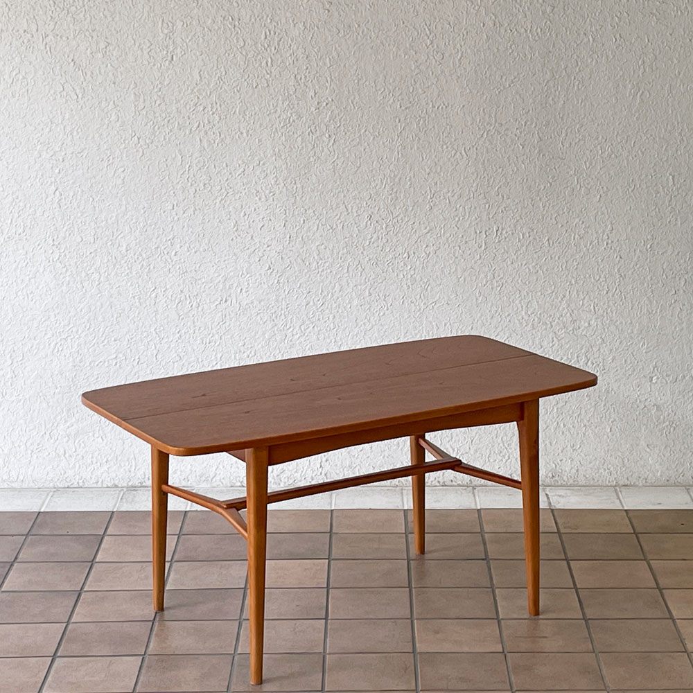 Emmaboda Mobelfabrik EM-Bordet エレベーターコーヒーテーブル エクステンション＆昇降式 ビンテージ 北欧家具 スウェーデン  ◇