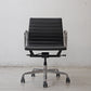 ハーマンミラー Herman Miller イームズアルミナムグループチェア マネージメントチェア アルミバフベース ガス圧昇降仕様 5本脚 キャスタータイプ 本革 イームズ A ●
