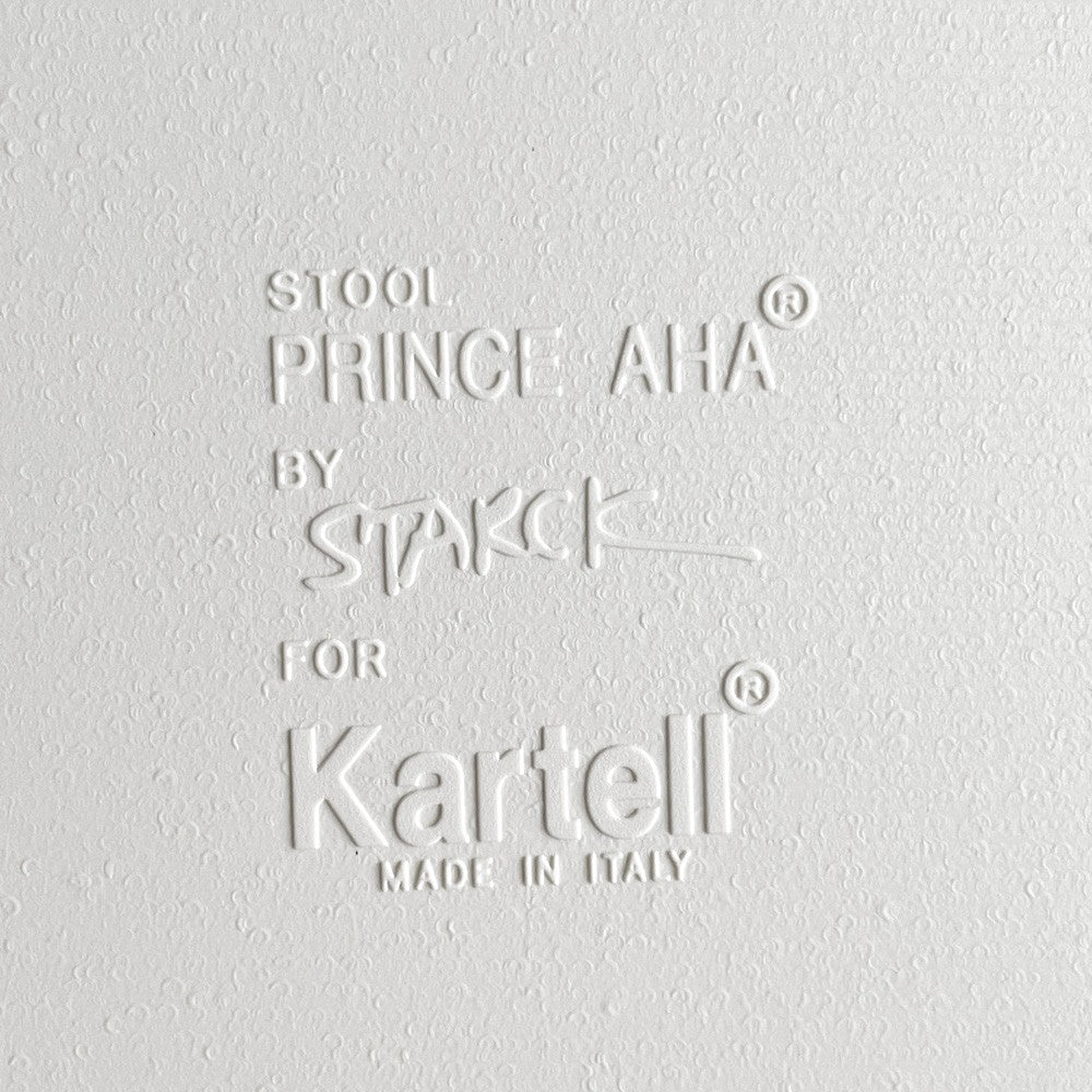 カルテル Kartell プリンスアハ PRINCE AHA スツール サイドテーブル ホワイト フィリップ・スタルク イタリア ■