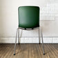 ヴィトラ vitra ハルチューブ HAL Tube サイドチェア ダイニングチェア グリーン スタッキング ジャスパー・モリソン 定価￥39,600- B ◎
