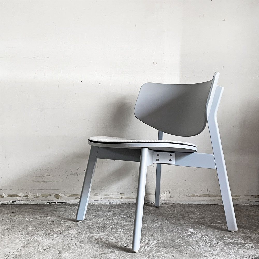 コクヨ KOKUYO デイズオフィス DAYS OFFICE シリーズ ハングライク Hang Like ラウンジチェア XY-CHLD2W2C シートパッド付き グレインドライトグレー ■