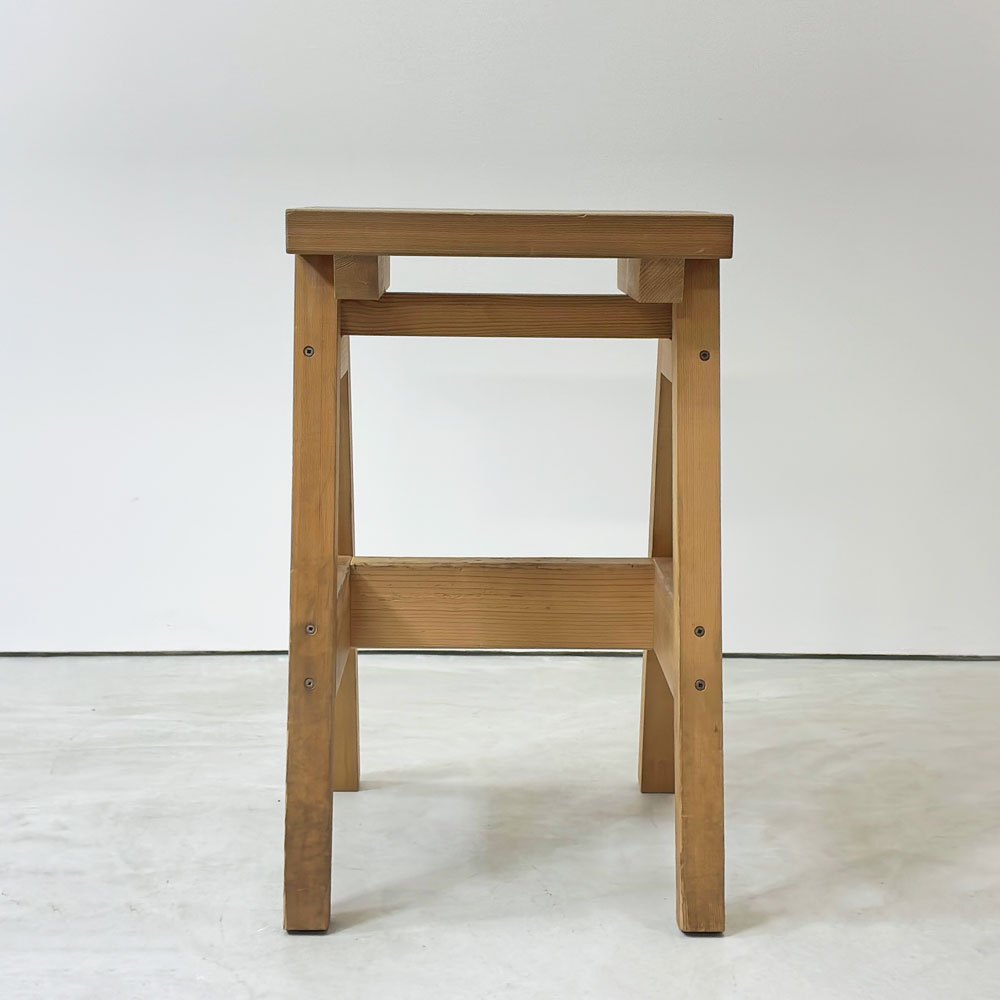 石巻工房 Ishinomaki Laboratory 石巻 ハイスツール ISHINOMAKI HIGH STOOL H60cm 芦沢 啓治 クラフト家具 ●