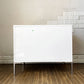 アクタス ACTUS ブラン BLANC 2-CHEST チェスト 2ドロワー W75cm ホワイト スチール脚 モダンスタイル 廃番 ◎