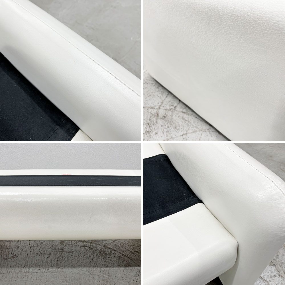 カッシーナ Cassina 675-OT マラルンガ MARALUNGA オットマン フットスツール 本革 ヴィコ・マジストレッティ 定価￥583,000- 〓