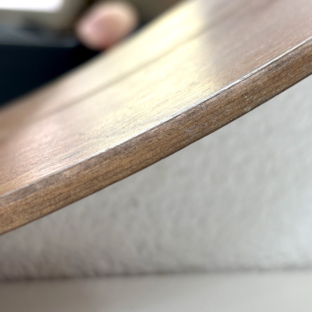 イケア IKEA ストックホルム STOCKHOLM ウォールミラー ウォールナット材突板 Φ60cm 壁掛け鏡 オーラ・ヴィルボルグ Ola Wihlborg ラウンド 正円形 シンプル ミニマル モダン ●