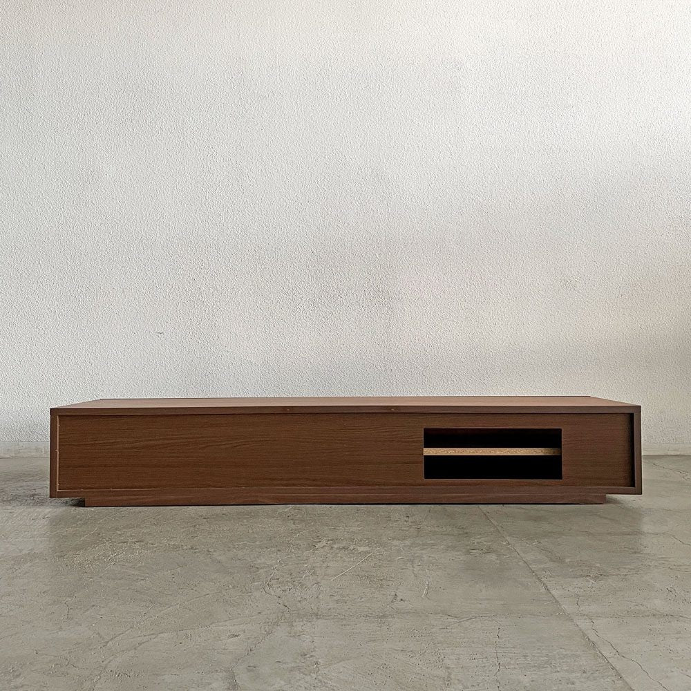 アクタス ACTUS リモ2 RIMOⅡ テレビボード AVボード W170cm ウォールナット材 モダンデザイン 参考価格￥178,200- 廃番 〓
