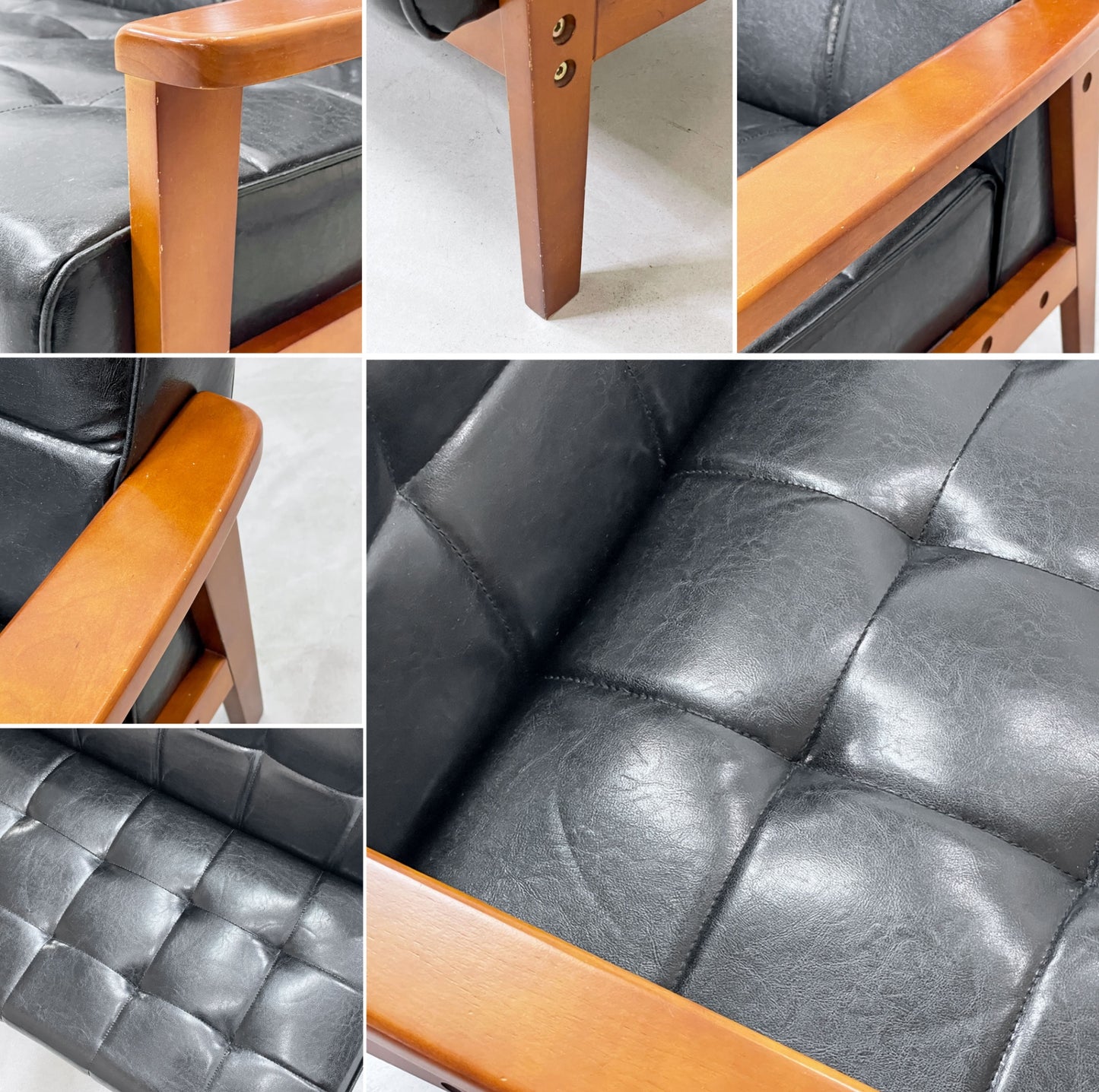 リセノ Re:CENO フィックス FIX 2人掛けソファ 2シーター W125cm ●