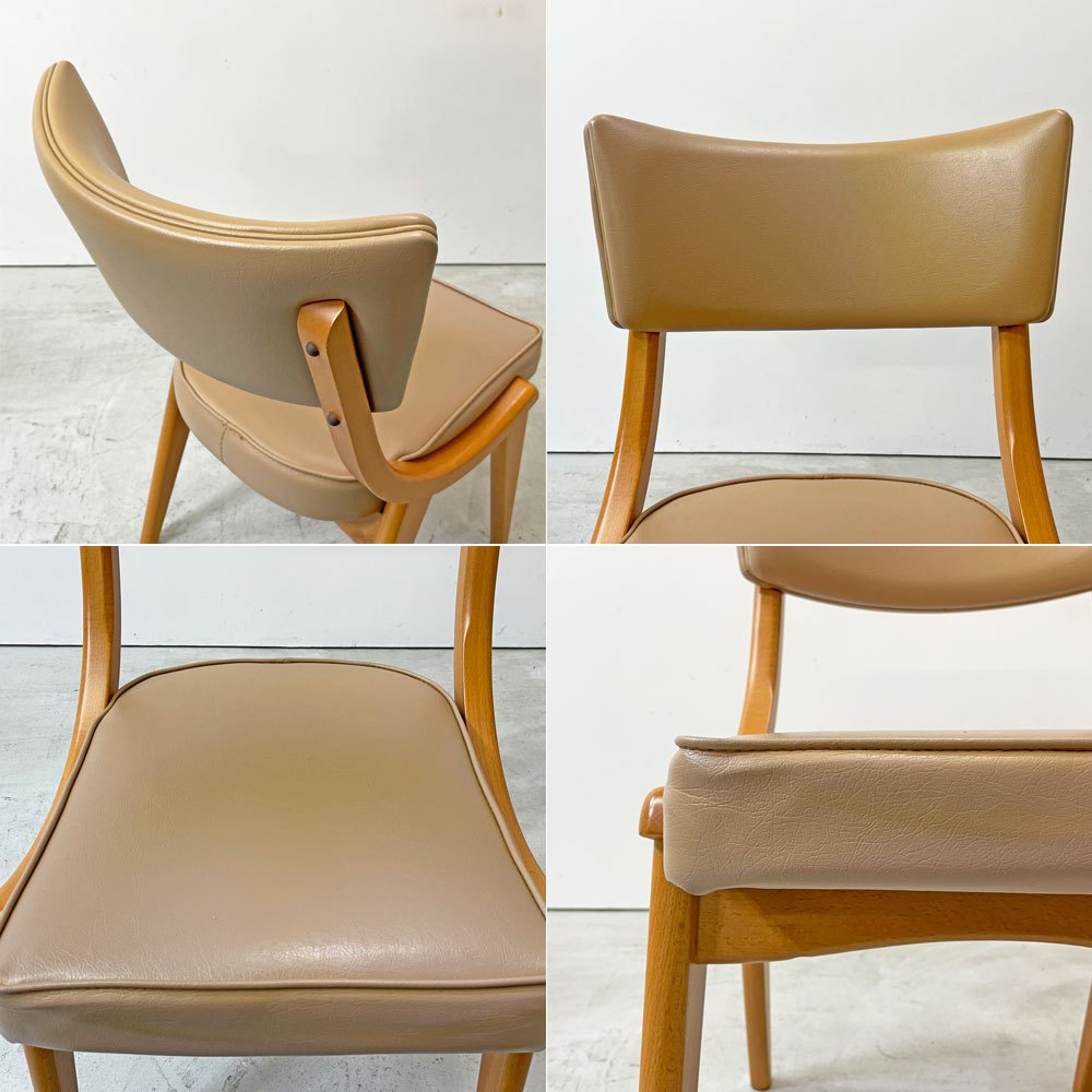 ベン サイドチェア Ben Side Chair ダイニングチェア 曲木 Sazaby購入品 英国ミッドセンチュリースタイル B ●