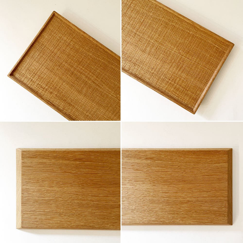 富井貴志 Takashi Tomii シキモノ shikimono 木製トレイ Sサイズ 27×15cm ナラ材 プレート 盆 木工 現代作家 定価￥8,400- A ◎