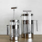 アレッシー ALESSI 9094 プレスフィルターコーヒーメーカー press filter coffee maker 3カップ用 コーヒーポット ティーポット ステンレス 耐熱ガラス アルド・ロッシ Aldo Rossi イタリアンモダン ■
