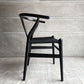 カールハンセン＆サン Carl Hansen & Son CH24 Yチェア ブラックラッカー × ブラックペーパーコード ハンス・J・ウェグナー オーク材 美品 ♪
