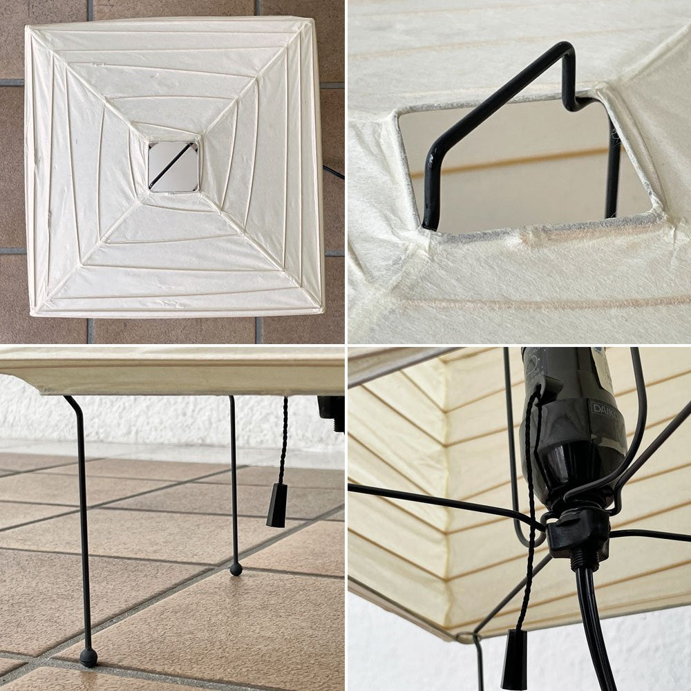 イサムノグチ Isamu Noguchi アカリ AKARI 3x スタンドライト フロアライト 和紙 名作照明 ◇
