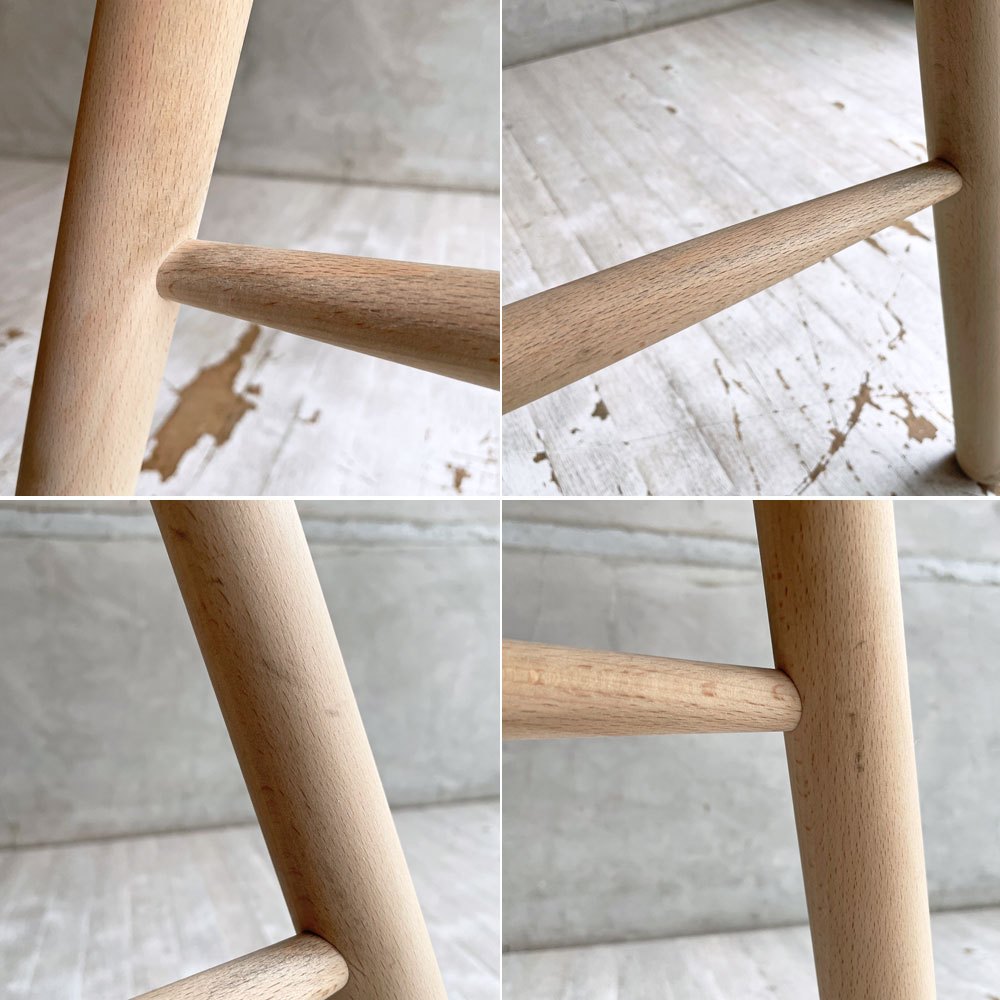 ワーナー Werner シューメーカーチェア Shoemaker Chair NO.69 スツール ビーチ材 ソープ仕上げ ラーズ・ワーナー デンマーク 北欧家具 ♪