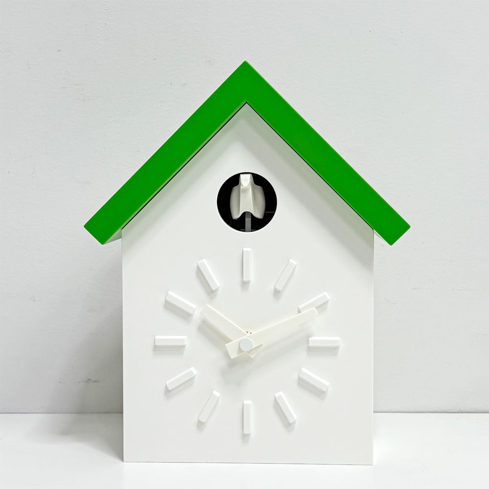 マジス MAGIS クークロック CU-CLOCK 鳩時計 グリーン 未使用品 動作確認済み 深澤 直人 イタリア モダンデザイン 参考価格¥59.400- ●