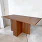 モーダエンカーサ moda en casa 2+2 table バタフライ ダイニングテーブル ウォールナット w160cm 拡張天板 シンプルモダン 廃盤 ★
