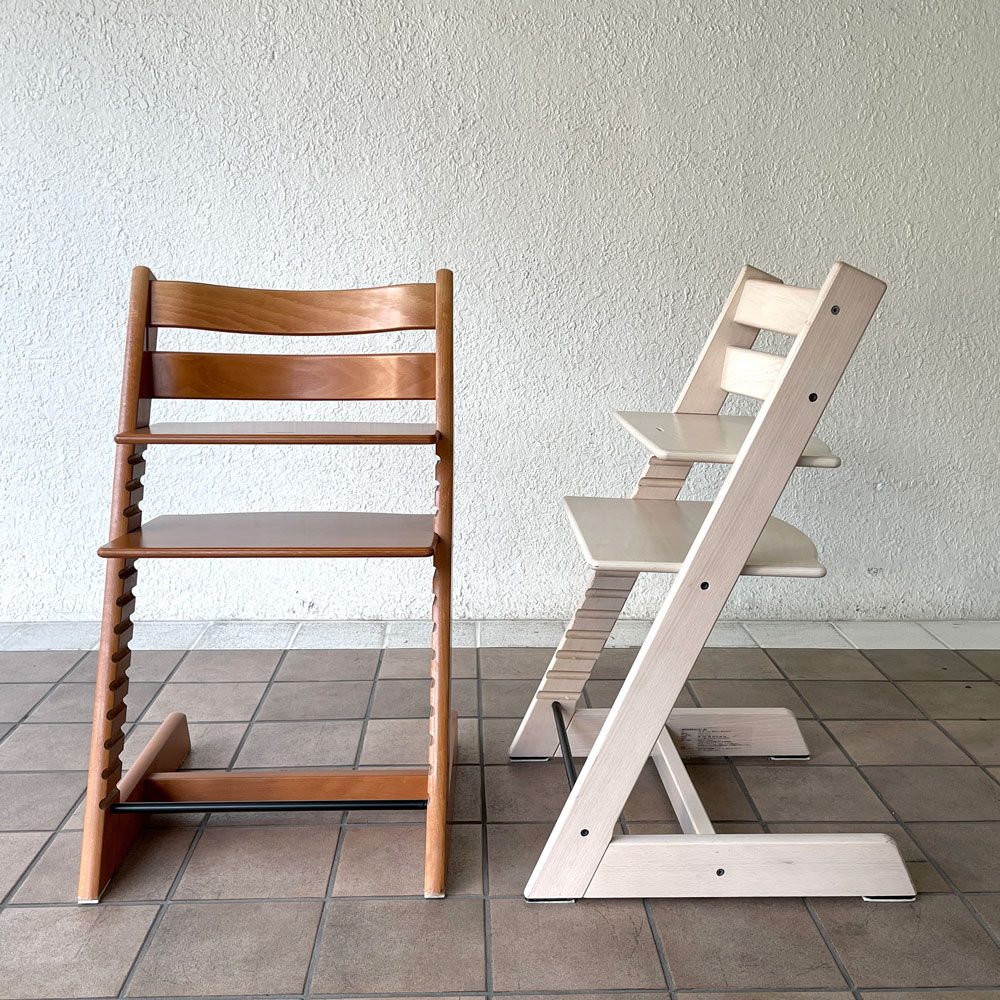 ストッケ STOKKE トリップトラップ TRIPP TRAPP ベビーチェア キッズチェア S/N3～ チェリー ノルウェー 北欧家具 ◇