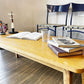 パシフィックファニチャーサービス P.F.S. デペンデントハウス ティーテーブル DH TEA TABLE ローテーブル Sサイズ W102cm ナラ材 ライトブラウン 定価￥52,800- ◎