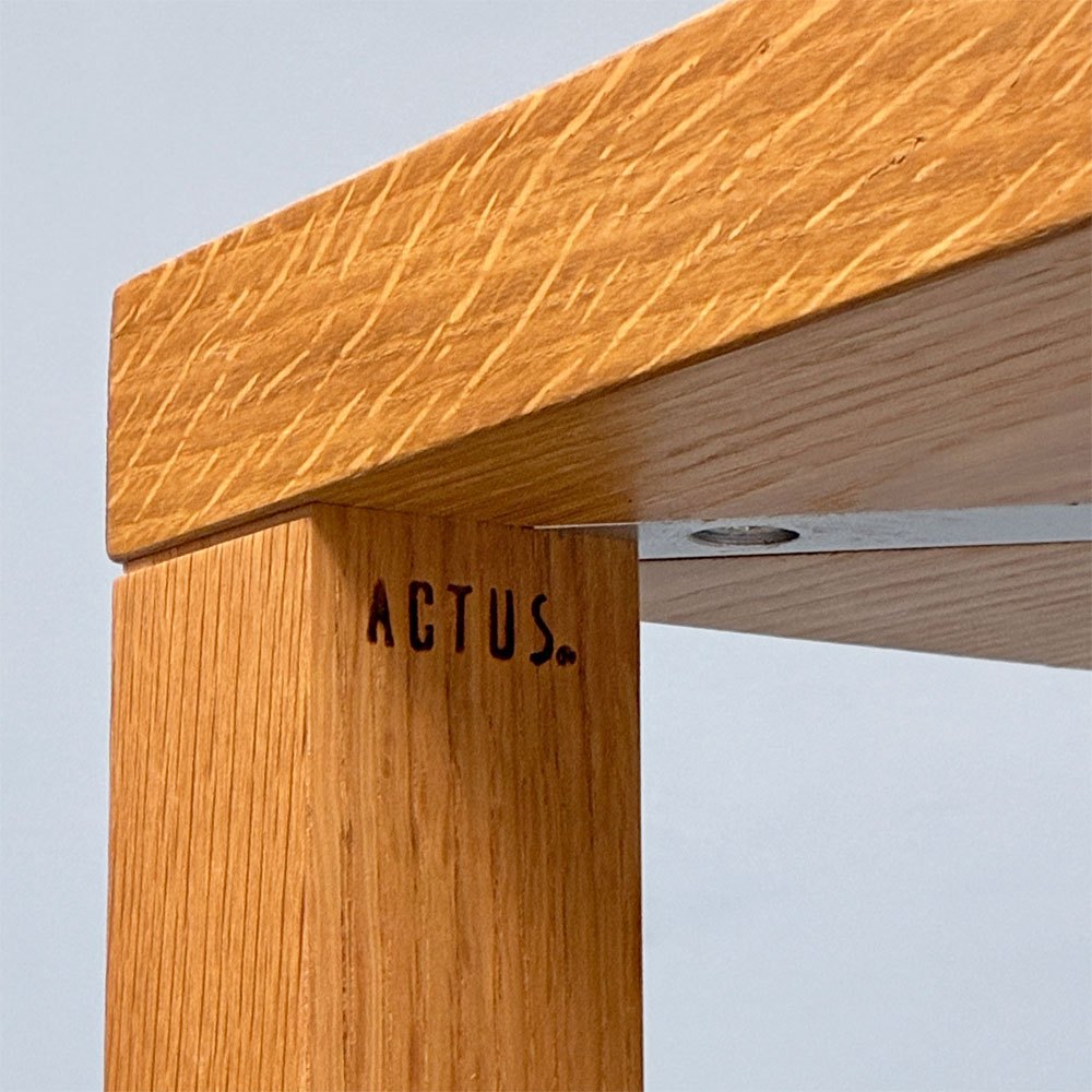 アクタス ACTUS エフビー FB ダイニングテーブル オーク材 W150cm ストレートレッグ ナチュラルモダンデザイン ◎