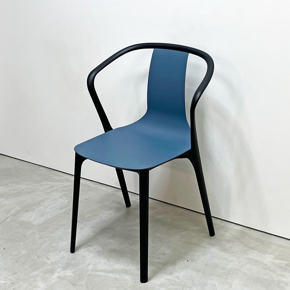 ヴィトラ Vitra Belleville Chair ベルヴィル アーム チェア ロナン & エルワン・ブルレック シーブルー B ●