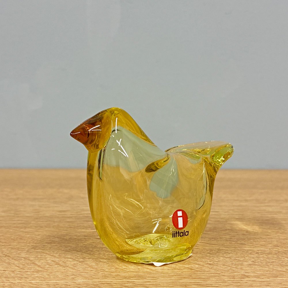 イッタラ iittala バーズバイトイッカ Birds by Toikka シエッポ Sieppo レモン×コッパー 箱付き オイバ・トイッカ イッタラバード 定価￥41,800- ◎