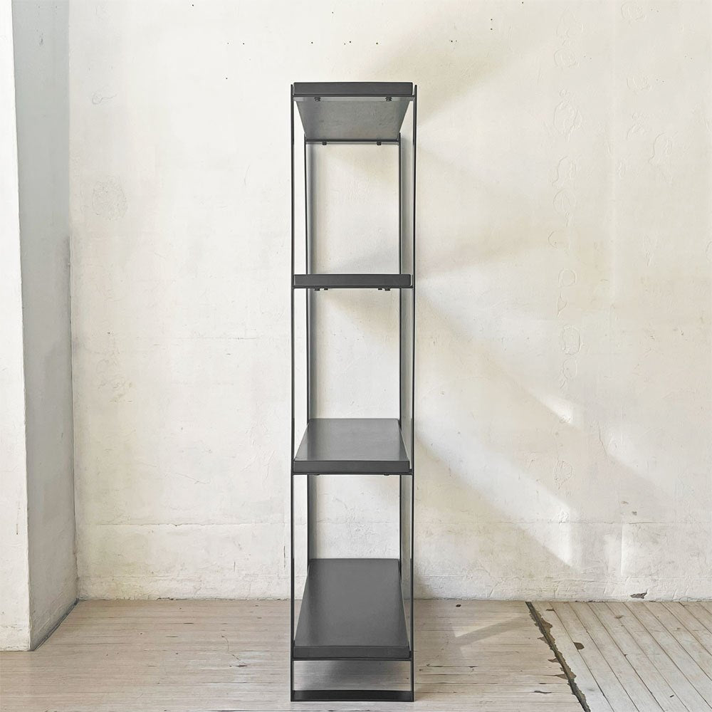 かなでもの KANADEMONO ザ・シェルフ THE SHELF ラバーウッド ブラックブラウン W70cm 参考定価￥59,800- ★