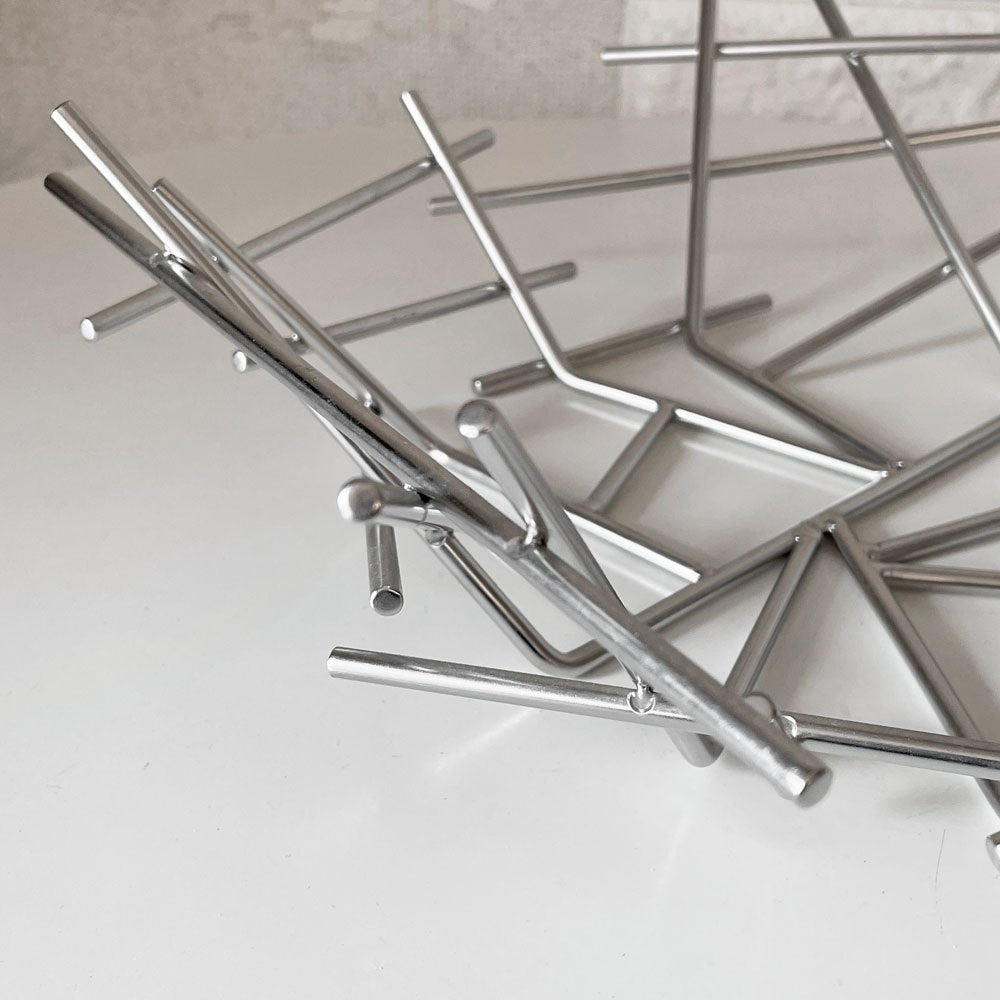 アレッシィ ALESSI フルーツボウル バスケット フェルナンド＆ウンベルト・カンパーナ ステンレススチール W34cm イタリア ◎