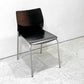 カッシーナイクスシー Cassina ixc. ロビン ROBIN スタッキングチェア ダイニングチェア プライウッド ブラック モダンデザイン 廃番 B ●