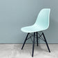 ハーマンミラー HermanMiller サイドシェルチェア ドゥエルレッグ DSW アクアスカイ × エボニー ポリプロピレン製 イームズ ミッドセンチュリー A ◎