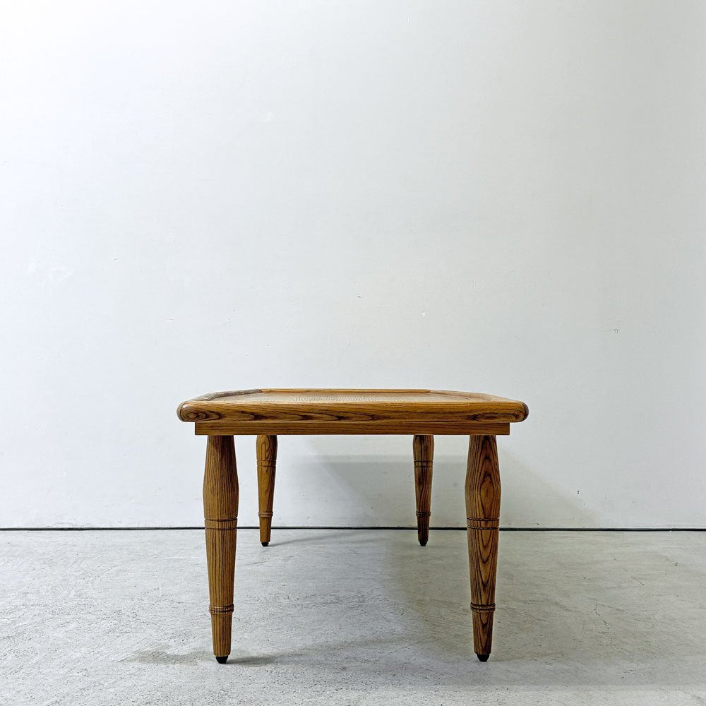 ジャーナルスタンダードファニチャー j.s.F アビー ABBEY コーヒーテーブル COFFEE TABLE アッシュ材 W130cm 廃番 ●