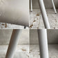 リーンロゼ ligneroset ロゼカラン ROSET Calin steel leg ダイニングチェア  ブラック×ホワイト キルティング スチールレッグ パスカル ムールグ フランス A ♪