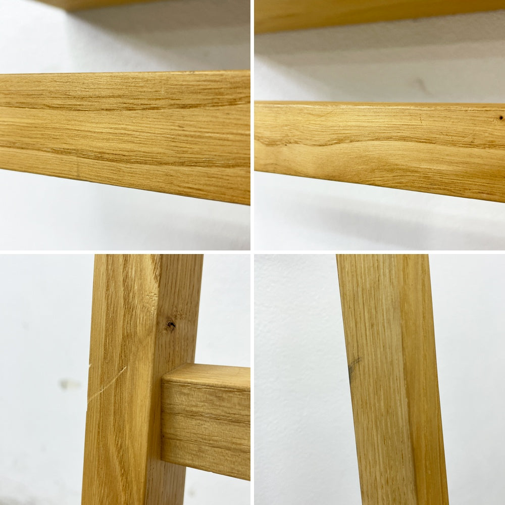 QUIET SPACE TOOL & FURNITURE ハンガーラック IKOMA クリ材 ナチュラル クラフト家具 ●
