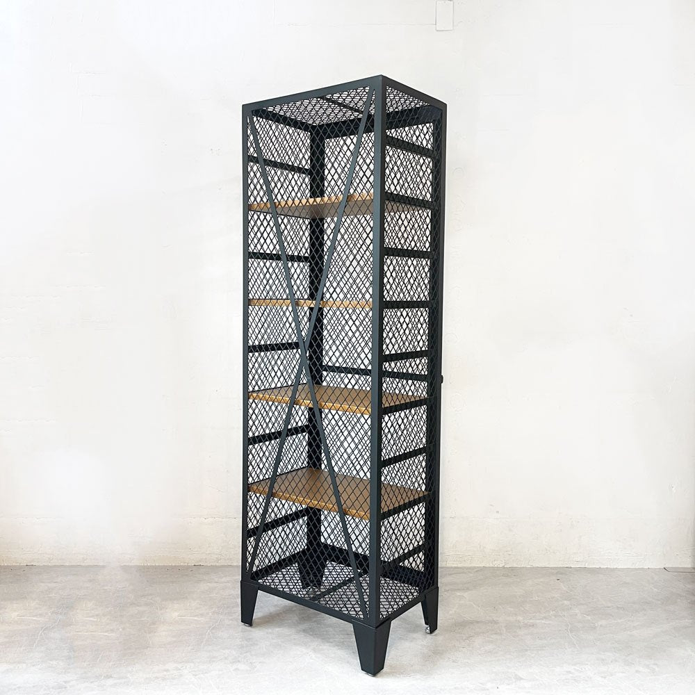 クラッシュゲート CRASH GATE ノットアンティークス CAGO カーゴ ロッカーキャビネット 570  メッシュキャビネット W57cm 棚板4枚 アジャスター付 関家具 インダストリアル 定価￥94,600- ★
