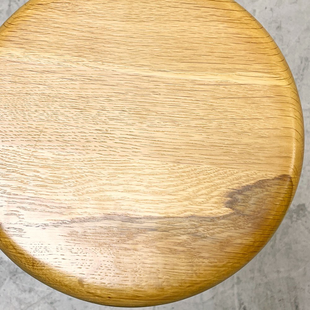クラッシュゲート CRASHGATE ノットアンティークス Knot Antiques コンベックス CONVEXⅢ STOOL ハイスツール Lサイズ オーク材 昇降式 ●