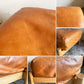 イデー IDEE ディモンシュ オットマン レザー DIMANCHE OTTOMAN Leather フルグレインレザー ブラウン マリナ・ボーティエ ナチュラルデザイン 定価 ¥149,900- ■