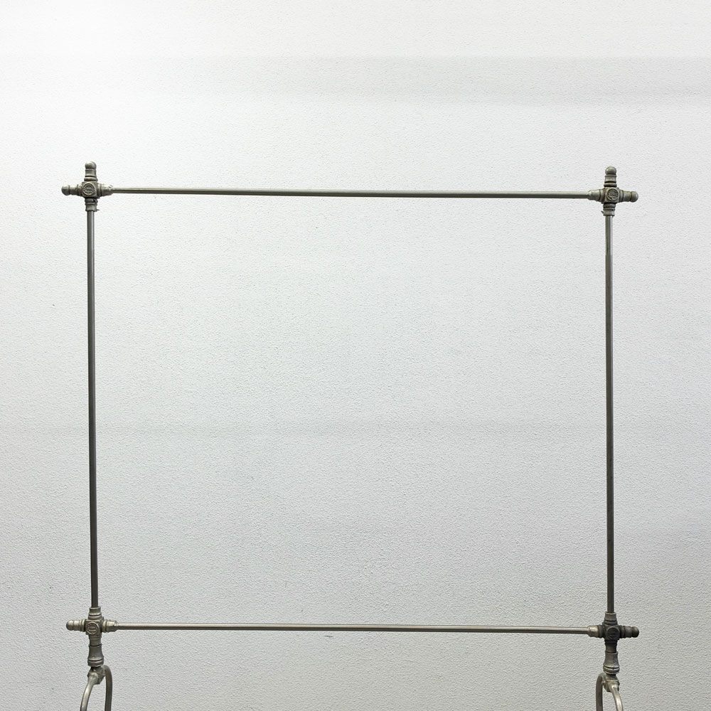 P.Lauzur paris ハンガーラック W135xH200cm アイアン 鋳鉄 フランス ビンテージ 推定1900年代初頭 アールヌーボー ●