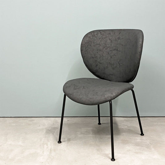 モーダエンカーサ moda en casa コブラチェア COBRA chair ダイニングチェア スモーク ナノファイバー ファブリック モダンデザイン B ◎