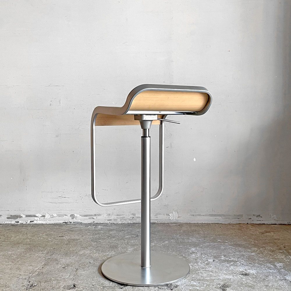 ラパルマ La palma レム LEM カウンタースツール 昇降式 カウンターチェア ハイスツール ウッドシート ナチュラル デザインユニット AZUMI アズミ B ■