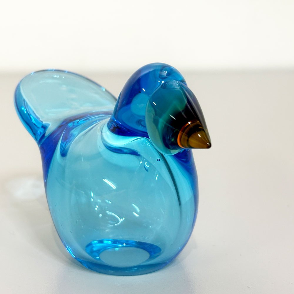イッタラ iittala イッタラバード シエッポ Sieppo スカイブルー × セビリアオレンジ 2015年 167/1000 箱&テキスタイル付 オイバ・トイッカ SCOPE別注 ●