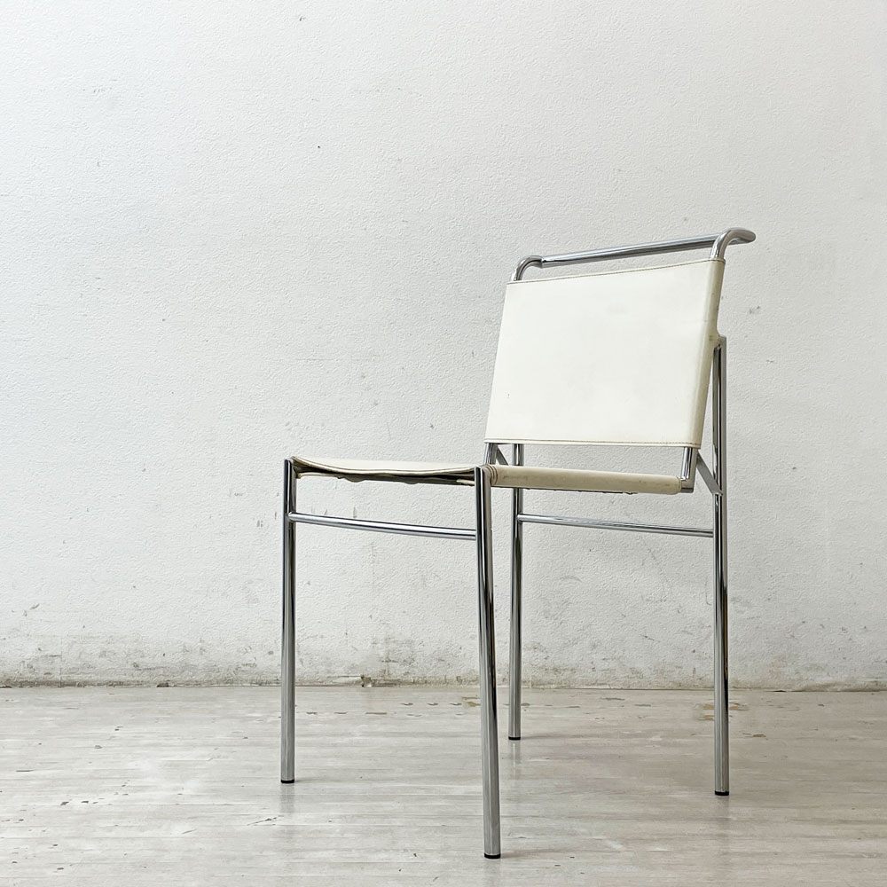 スティールライン Steel Line ロクエブリューン ROQUEBRUNE ダイニングチェア アイリーン・グレイ Eileen Gray モダンデザイン リプロダクト品 A ●