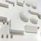 ヴィトラ vitra ウーテンシロ1 Uten.Silo 1 ホワイト 壁掛け収納 ウォールシェルフ インゴ・マウラー & ドロシー・ベッカー ミッドセンチュリー スペースエイジ ●